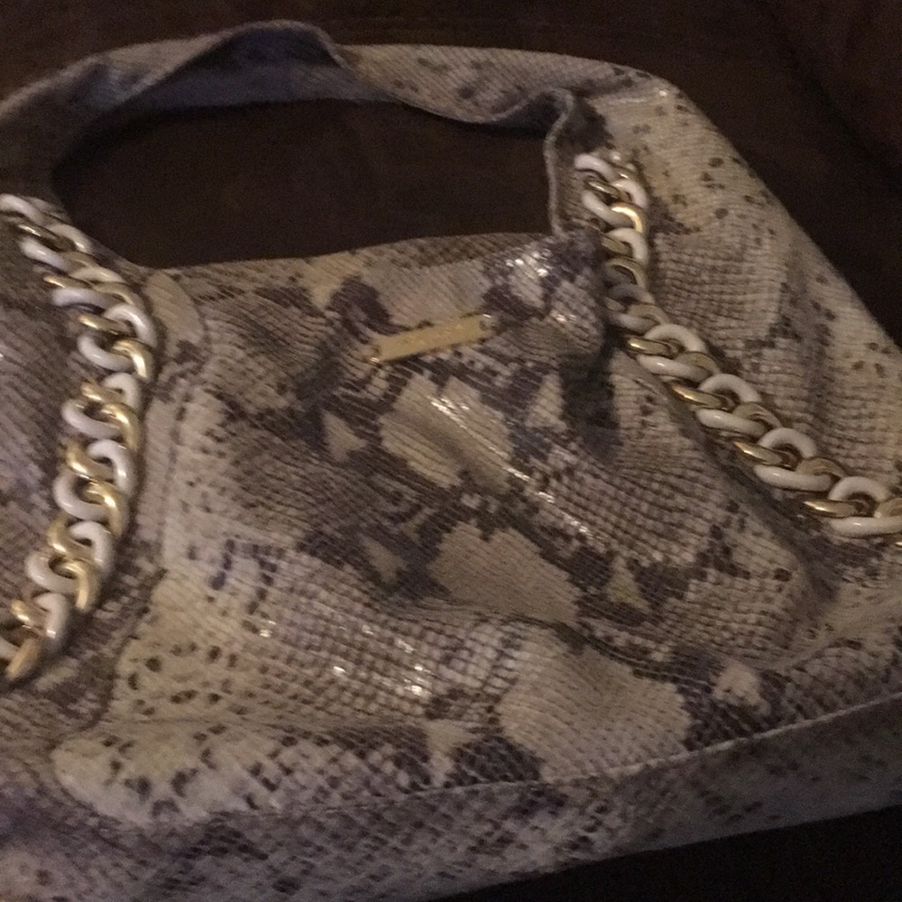 Michael Kors snakeskin purse